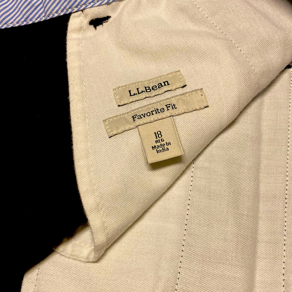 L.L. Bean Favorite Fit Chinos